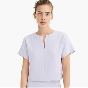 J. Crew crepe shirt